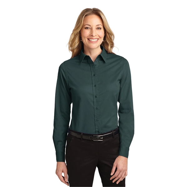 Port Authority Women's Long Sleeve Easy Care Shirt. - Port Authority Women's Long Sleeve Easy Care Shirt. - Image 143 of 153