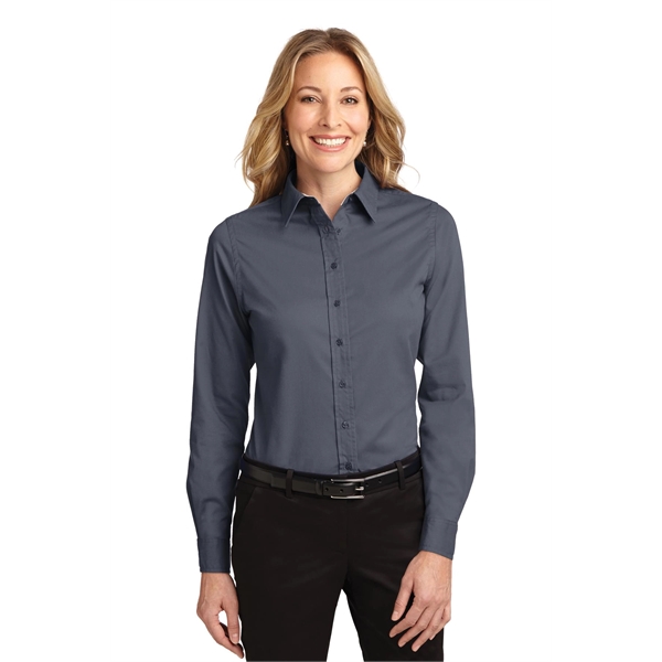 Port Authority Women's Long Sleeve Easy Care Shirt. - Port Authority Women's Long Sleeve Easy Care Shirt. - Image 145 of 153