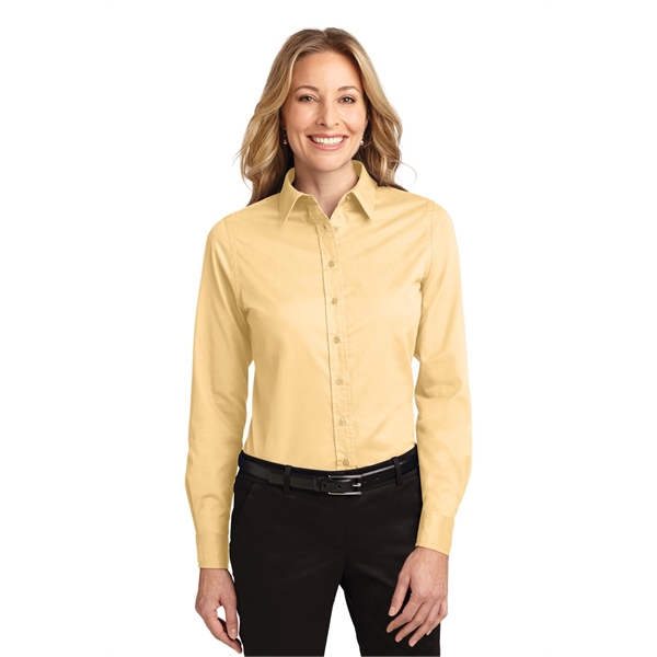 Port Authority Women's Long Sleeve Easy Care Shirt. - Port Authority Women's Long Sleeve Easy Care Shirt. - Image 146 of 153