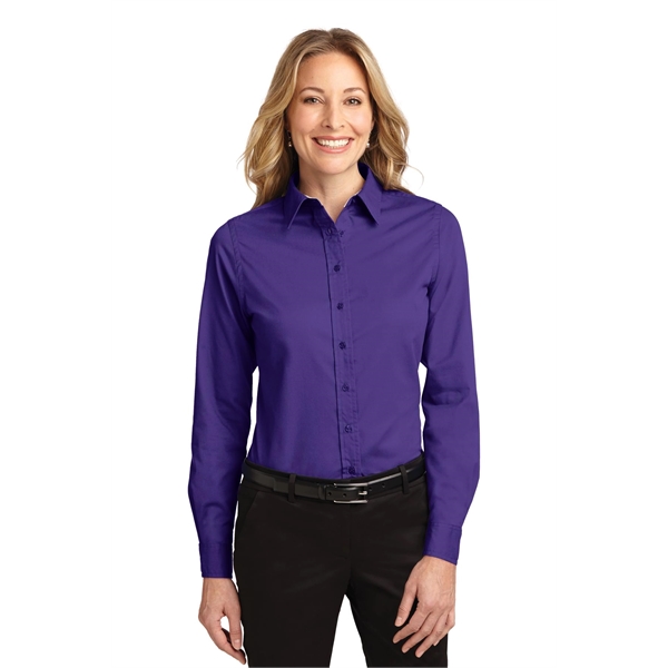 Port Authority Women's Long Sleeve Easy Care Shirt. - Port Authority Women's Long Sleeve Easy Care Shirt. - Image 149 of 153