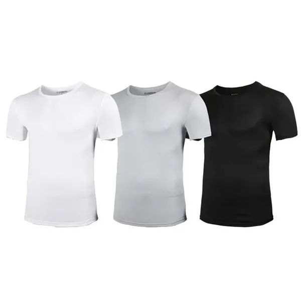 Cotton Crew Neck Short Sleeve T-Shirts - Cotton Crew Neck Short Sleeve T-Shirts - Image 0 of 1