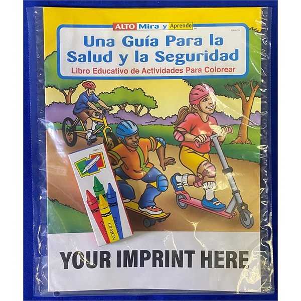 A Guide to Health and Safety Spanish Coloring Book Fun Pack - A Guide to Health and Safety Spanish Coloring Book Fun Pack - Image 0 of 3