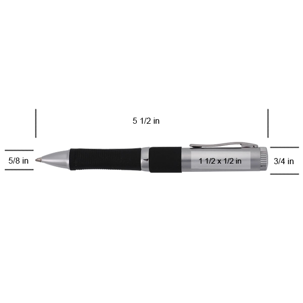 New Lenox Business Class USB Pen with Soft Grip - New Lenox Business Class USB Pen with Soft Grip - Image 3 of 3