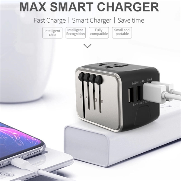 Quick Charge Travel Adapter - Quick Charge Travel Adapter - Image 4 of 5