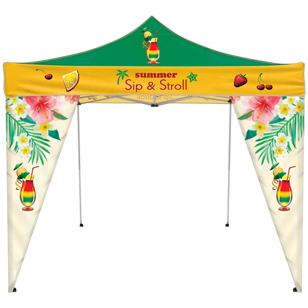 10' Premium Tent Corner Banner Set - 10' Premium Tent Corner Banner Set - Image 4 of 12