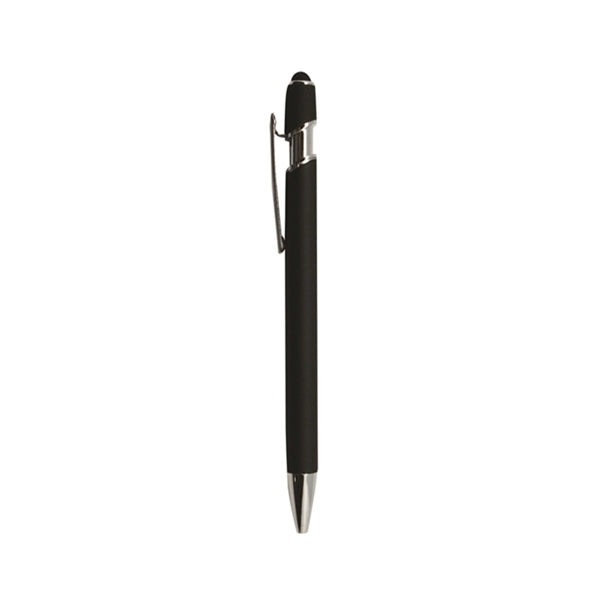 Rubberized Stylus Ballpoint Pen - Rubberized Stylus Ballpoint Pen - Image 0 of 10