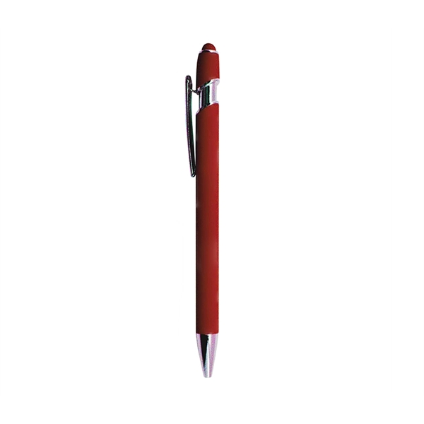 Rubberized Stylus Ballpoint Pen - Rubberized Stylus Ballpoint Pen - Image 4 of 10