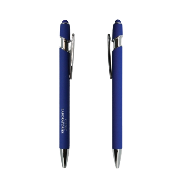 Rubberized Stylus Ballpoint Pen - Rubberized Stylus Ballpoint Pen - Image 6 of 10