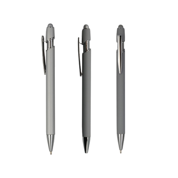 Rubberized Stylus Ballpoint Pen - Rubberized Stylus Ballpoint Pen - Image 8 of 10