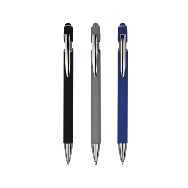 Rubberized Stylus Ballpoint Pen - Rubberized Stylus Ballpoint Pen - Image 10 of 10