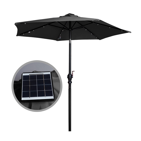 7' LED Market Umbrella - 7' LED Market Umbrella - Image 2 of 4