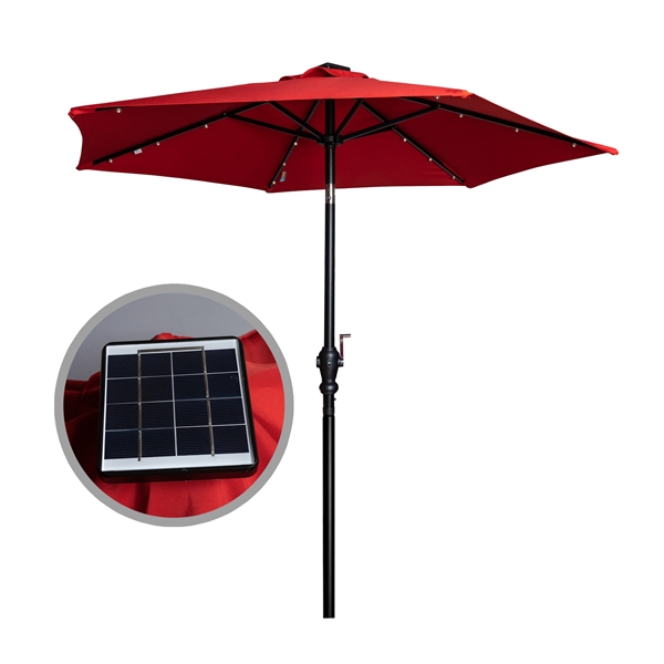 7' LED Market Umbrella - 7' LED Market Umbrella - Image 3 of 4