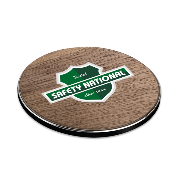 Chayes Walnut 15W Qi Wireless Charger - Chayes Walnut 15W Qi Wireless Charger - Image 0 of 6