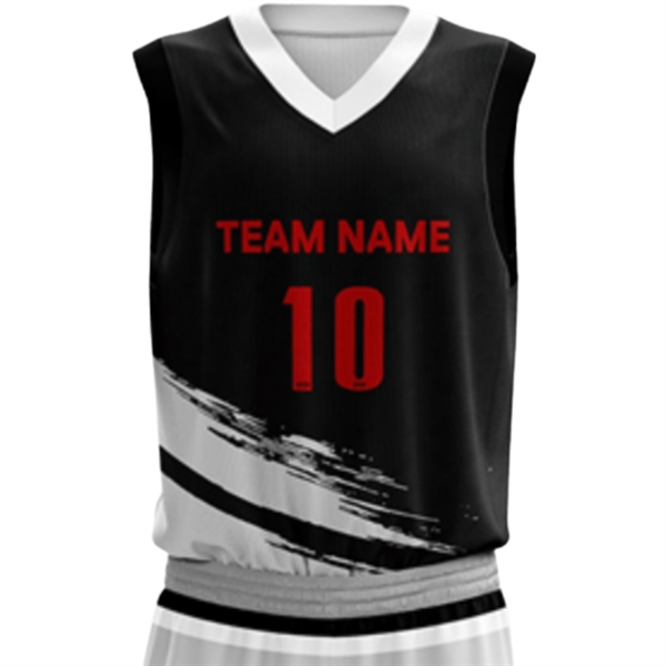 Kids Sublimated Elite Basketball Jersey - Kids Sublimated Elite Basketball Jersey - Image 2 of 3