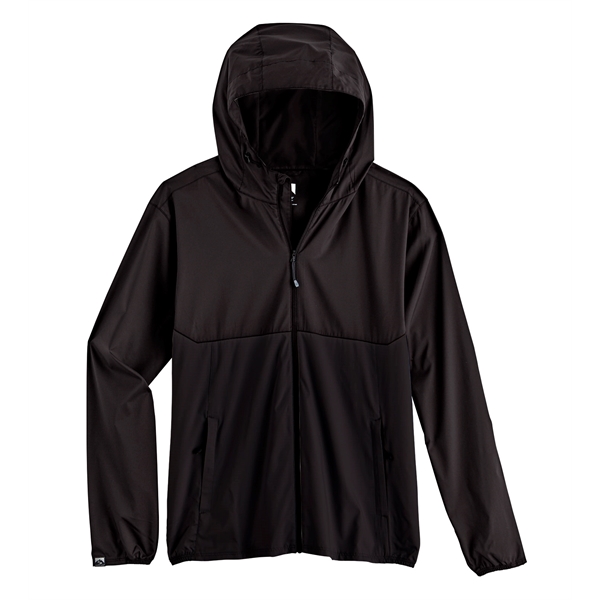 Men's Idealist Hooded Full Zip Windbreaker - Men's Idealist Hooded Full Zip Windbreaker - Image 10 of 10