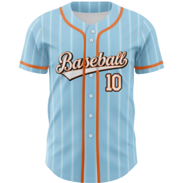 Custom Sublimated Elite ButtonPin-StripeDown Baseball Jersey - Custom Sublimated Elite ButtonPin-StripeDown Baseball Jersey - Image 3 of 3