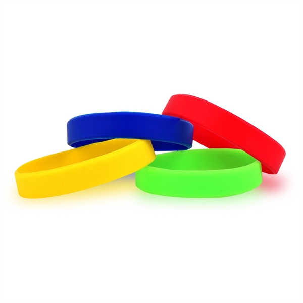Blank Silicone Awareness Wristbands - Blank Silicone Awareness Wristbands - Image 0 of 0