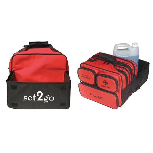 Premium Travel Kit with Trunk Organizer - Premium Travel Kit with Trunk Organizer - Image 6 of 6
