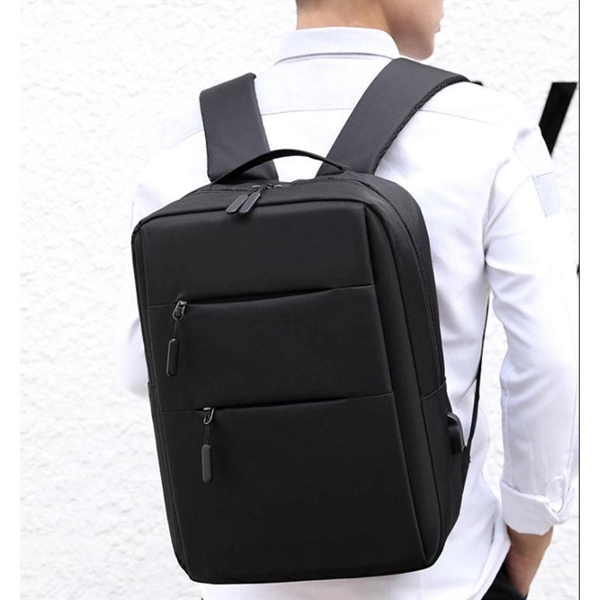 Laptop Backpack With USB Charging Port - Laptop Backpack With USB Charging Port - Image 4 of 4