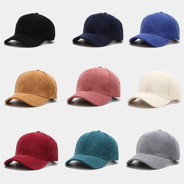 Corduroy Baseball Cap - Corduroy Baseball Cap - Image 1 of 2