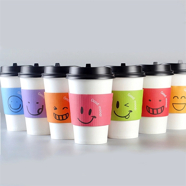 Kraft Paper Coffee Sleeve - Kraft Paper Coffee Sleeve - Image 1 of 1