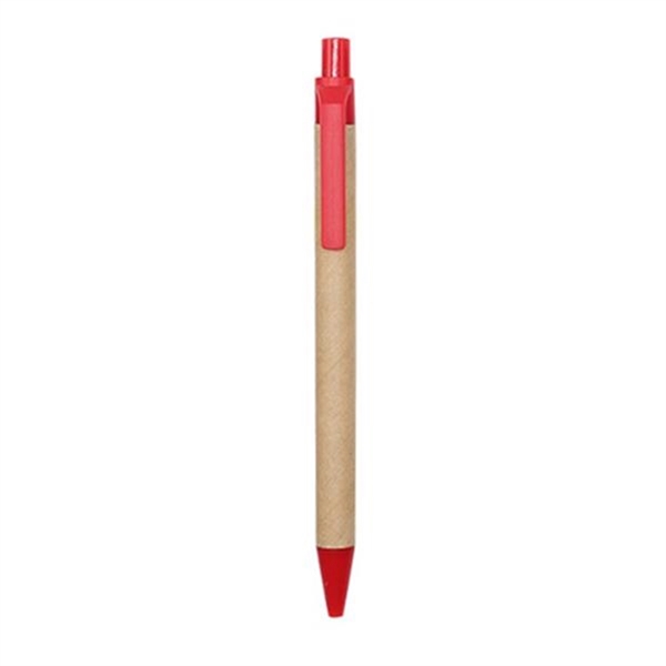 Enverimental Kraft Paper Press Ball Point Pen - Enverimental Kraft Paper Press Ball Point Pen - Image 1 of 6