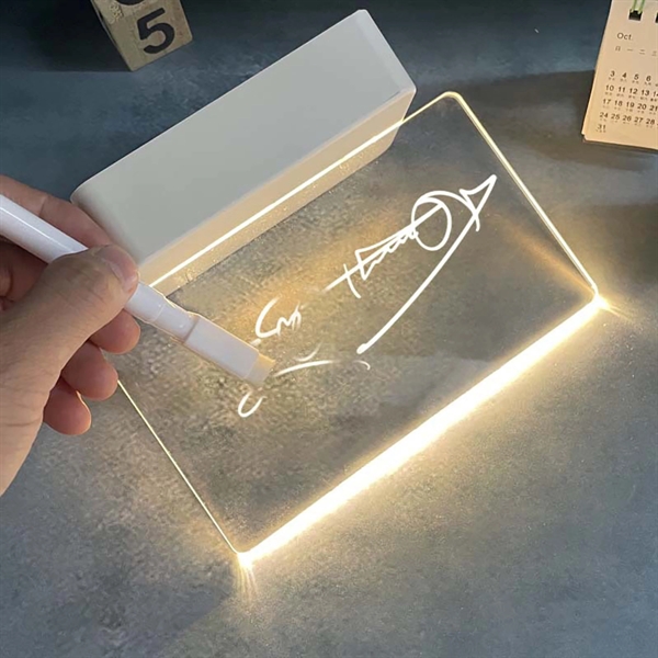LED Illuminated Message Board with Stand - LED Illuminated Message Board with Stand - Image 2 of 8