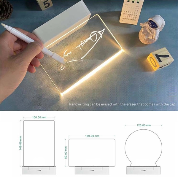 LED Illuminated Message Board with Stand - LED Illuminated Message Board with Stand - Image 5 of 8