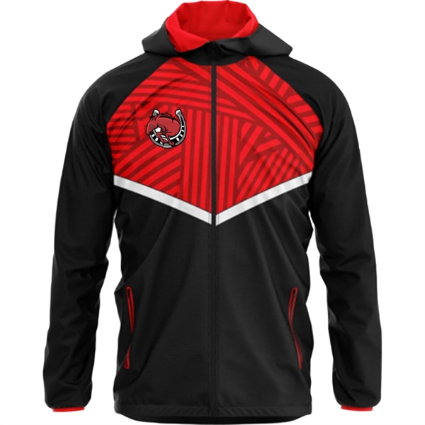 Custom Sublimated Elite Rain Jackets - Custom Sublimated Elite Rain Jackets - Image 1 of 4
