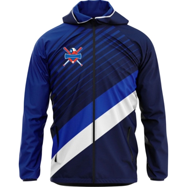 Custom Sublimated Elite Rain Jackets - Custom Sublimated Elite Rain Jackets - Image 0 of 4