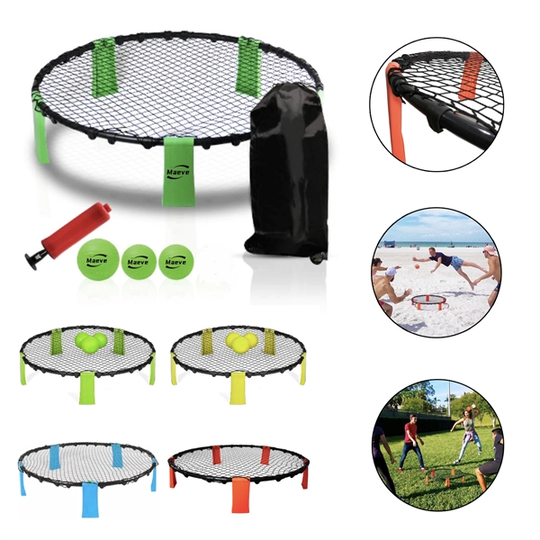 PVC Beach Volleyball Kit - PVC Beach Volleyball Kit - Image 0 of 1