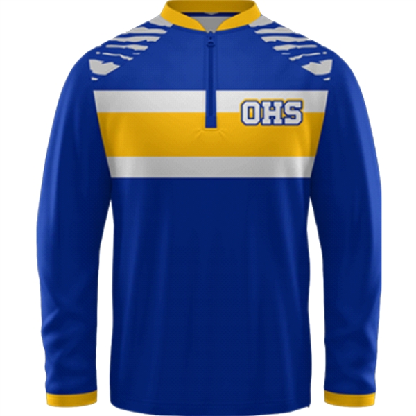 Custom Sublimated Elite Long Sleeve Cage Jackets - Custom Sublimated Elite Long Sleeve Cage Jackets - Image 0 of 4