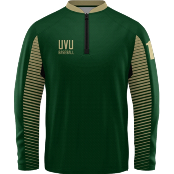 Custom Sublimated Elite Long Sleeve Cage Jackets - Custom Sublimated Elite Long Sleeve Cage Jackets - Image 1 of 4