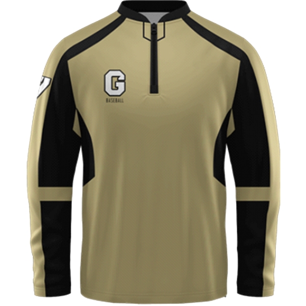 Custom Sublimated Elite Long Sleeve Cage Jackets - Custom Sublimated Elite Long Sleeve Cage Jackets - Image 3 of 4