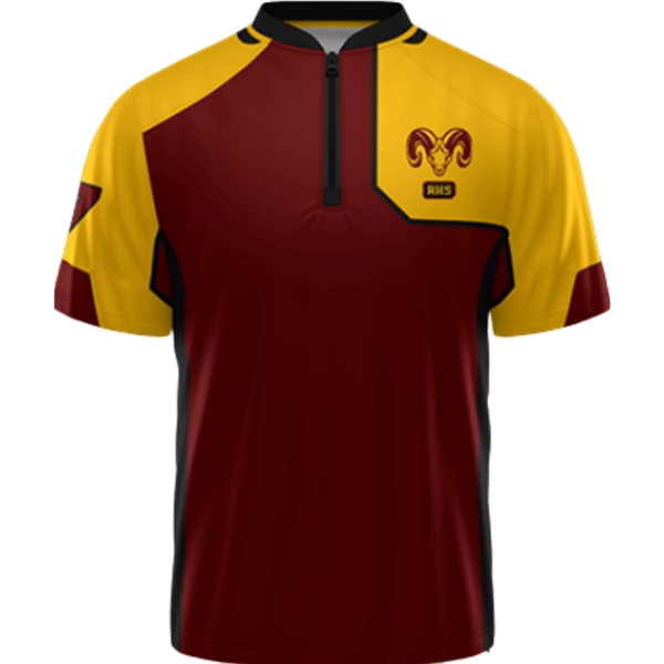 Custom Sublimated Elite Short Sleeve Cage Jackets - Custom Sublimated Elite Short Sleeve Cage Jackets - Image 0 of 4