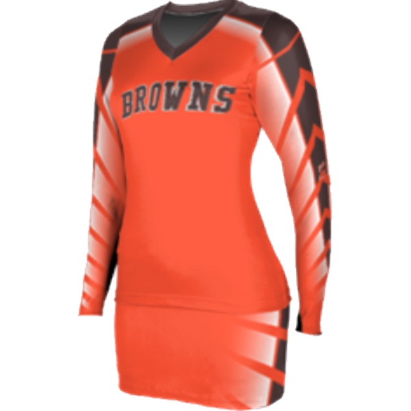 Custom Sublimated Elite Cheerleading Jersey - Custom Sublimated Elite Cheerleading Jersey - Image 2 of 3