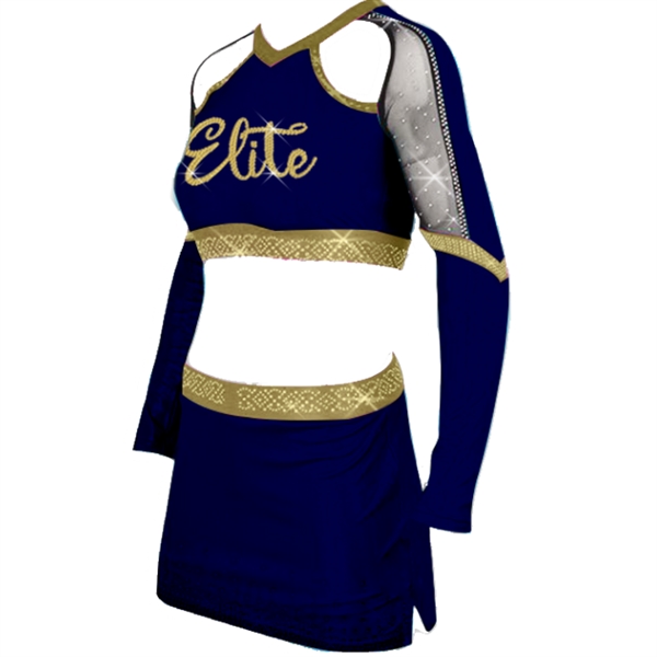 Custom Sublimated Elite Cheerleading Jersey - Custom Sublimated Elite Cheerleading Jersey - Image 3 of 3