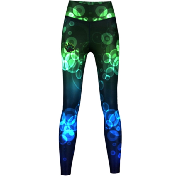 Custom Sublimated Elite Yoga Pants - Custom Sublimated Elite Yoga Pants - Image 2 of 3