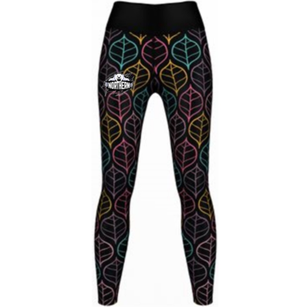 Custom Sublimated Elite Yoga Pants - Custom Sublimated Elite Yoga Pants - Image 0 of 3