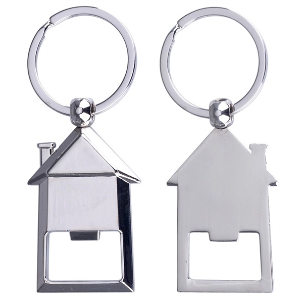 House Shaped Bottle Opener Key Holder - House Shaped Bottle Opener Key Holder - Image 1 of 1