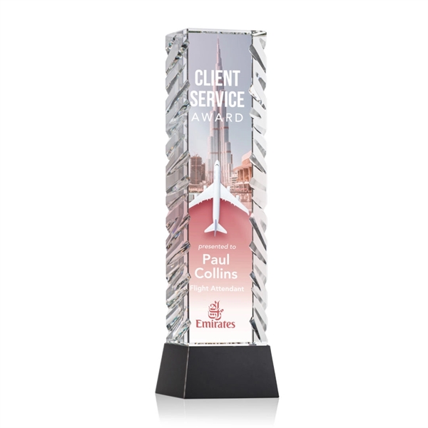 Custom Kaleidoscope VividPrint™ Award on Base