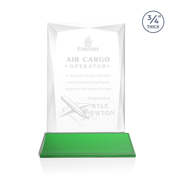 Messina Award on Newhaven Base - Green