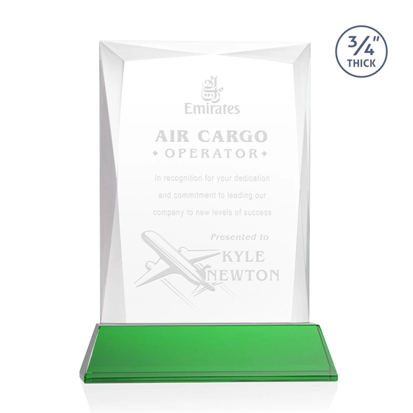 Messina Award on Newhaven Base - Green