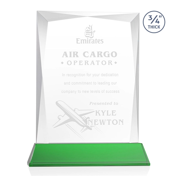 Messina Award on Newhaven Base - Green