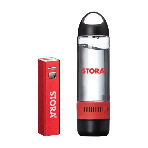 Lombardy Speaker/Power Bank Gift Set - Lombardy Speaker/Power Bank Gift Set - Image 6 of 6
