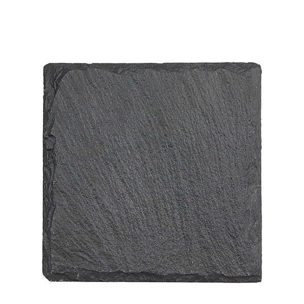 4" x 4" Square Slate Coaster - 4" x 4" Square Slate Coaster - Image 1 of 2