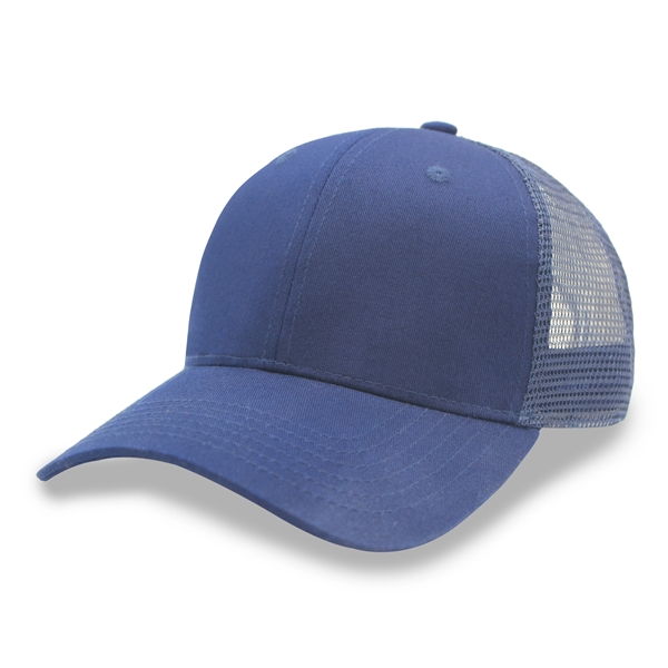 Trucker cap, 6 Panels, Mesh Back, snap buckle - Trucker cap, 6 Panels, Mesh Back, snap buckle - Image 11 of 22