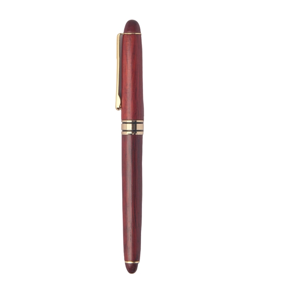 Eco-Friendly Rosewood Gel Pen - Eco-Friendly Rosewood Gel Pen - Image 0 of 2