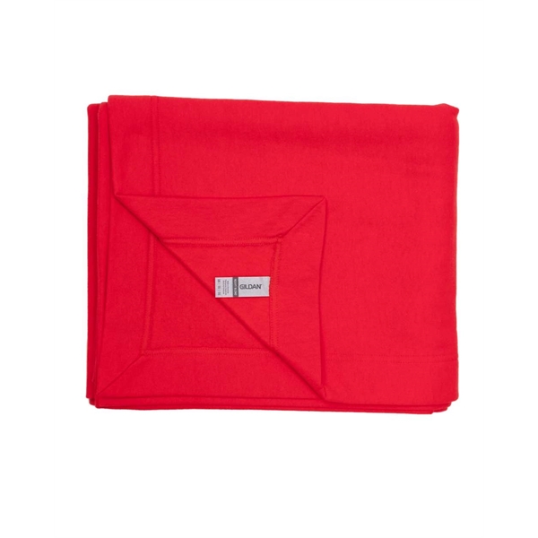 Gildan Heavy Blend Fleece Stadium Blanket - Gildan Heavy Blend Fleece Stadium Blanket - Image 4 of 14