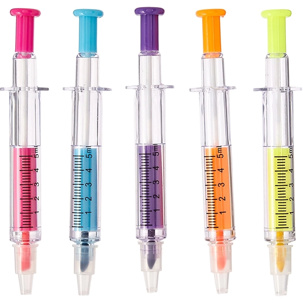 Syringe Pens With Highlighter - Syringe Pens With Highlighter - Image 1 of 8